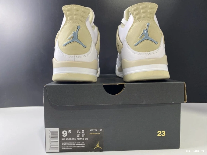 Chep Onekick Sand Jordan 4 Retro 487724-118 2017 0714